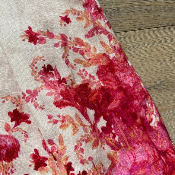 High Tide Tuck Shorts - Pink Ikat Floral - Picture 4 of 7